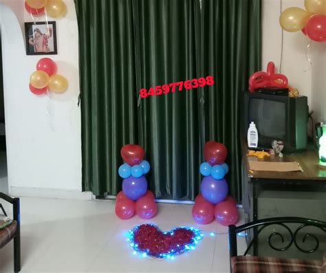 Decorate your party with nooks and crannies filled with whimsy and wonder. Romantic Room Decoration For Surprise Birthday Party in Pune: Romantic Room Decoration in Pune ...