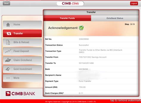 The bank also provides many customer service numbers that the customers need to obtain required information from the bank. Cimb Click Tersalah Transfer Duit ? - NASRUDDIN NASS