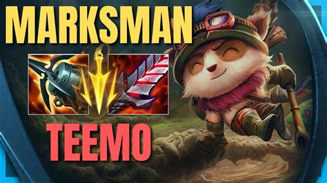What Happens If You Build Teemo Like A Marksman League Of Legends