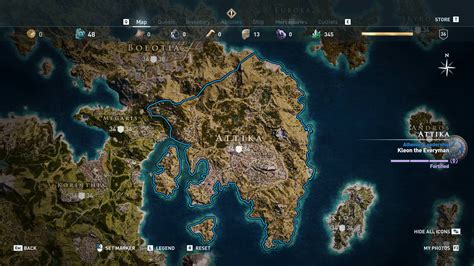 Assassins Creed Odyssey Interactive Map Maps For You My XXX Hot Girl