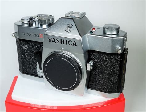 Yashica Tl Electro X 35mm Slr Film Camera Rare Made In Hong Kong