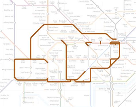 Never Thought That London Underground Hid So Many Animals But Youll