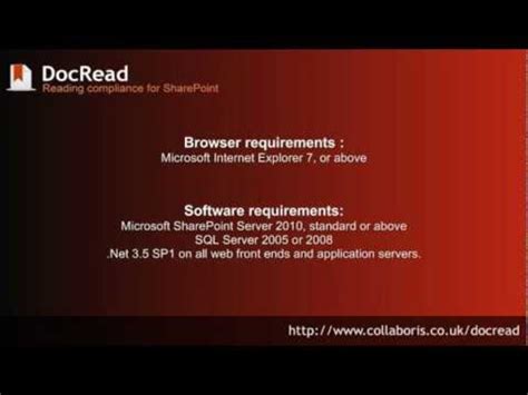 Docread Policy Management Software For Sharepoint Useful Videos A