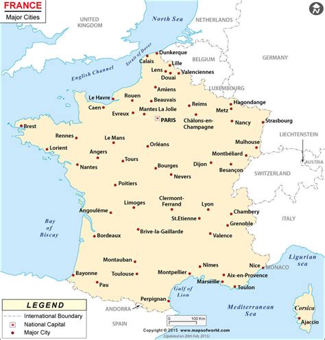 Map Of France Vacances Arts Guides Voyages