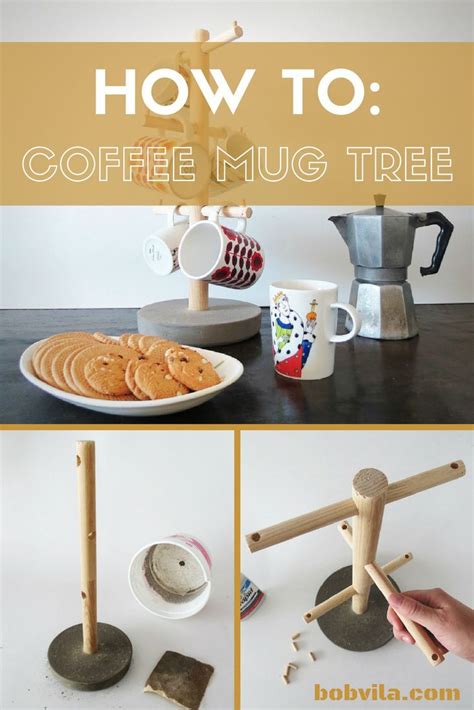 Diy Lite Declutter Your Kitchen With A Coffee Mug Tree Mug Tree Diy