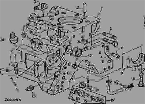 Cylinder Block Front And Rh Tractor John Deere 5400 Tractor