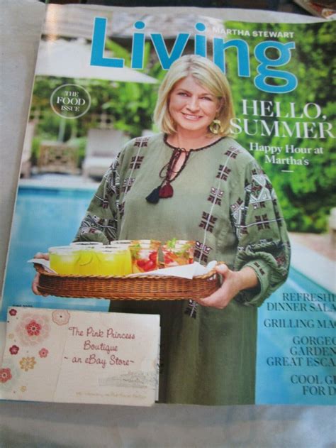 Martha Stewart Living Magazine June 2020 The Food Issue Hello Summer
