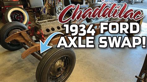 1934 Ford Front Axle Swap · Juice Brakes And Spindle Mods Hot Rod