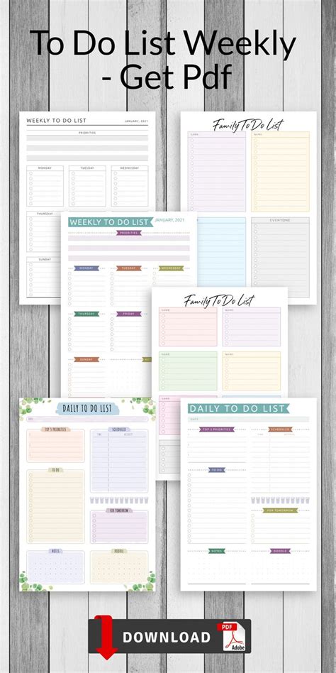 Minimalist Wo2p To Do List Template For Happy Planner Classic Etsy