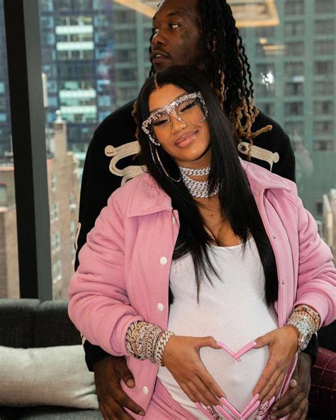 Pregnant Cardi B Supports Offset As He Says Baby Is A Blessing