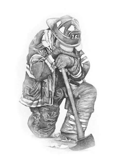 Firefighters Fire Fighter Tattoos Firefighter Drawing Firefighter Art