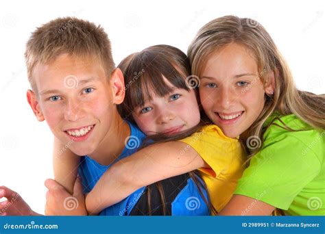 Loving Siblings Stock Image Image Of Caucasian Kids 2989951