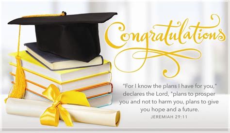 Congratulations Jeremiah 2911 Graduation Bible Verses Graduation