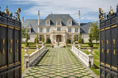 Estate Of The Day 32 Million Opulent French Mansion In Dallas Texas