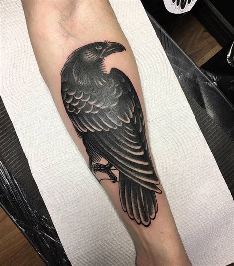 Crow Tattoo Black Crow Tattoos Body Art Tattoos