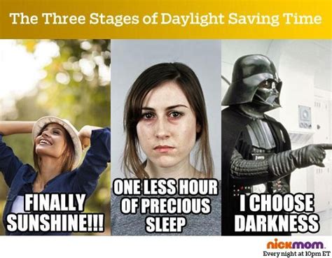 The Three Stages Of Daylight Saving Time Daylight Savings Time Make