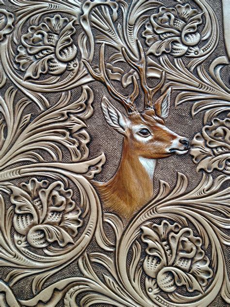 Leather Tooling Patternstemplates Belt Carving Patterns New