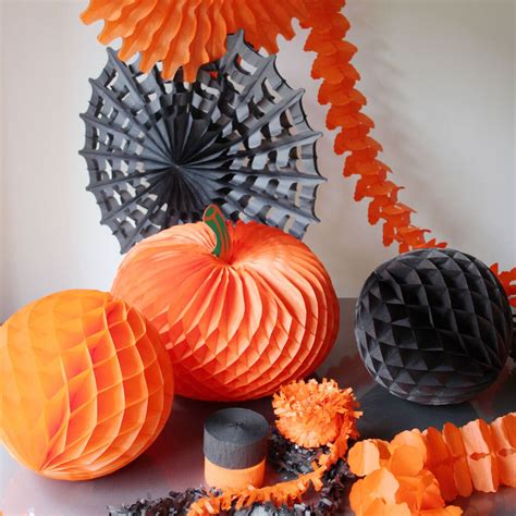 10 Paper Halloween Decorations Diy