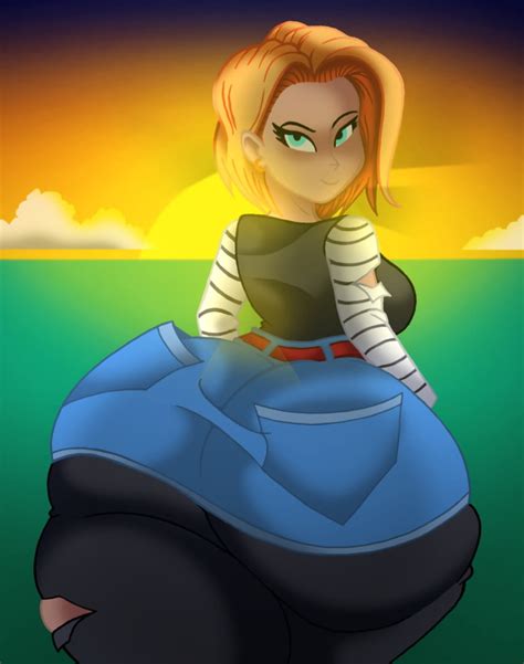 Dummy Thicc Android 18 By Tonyneely On Deviantart