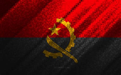 1920x1080px 1080p Free Download Flag Of Angola Multicolored