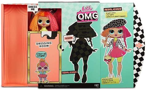 All about lol surprise omg dance crew lights series 2 dolls: LOL Surprise OMG Lalka Top Secret - Neonlicious - Sklep ...