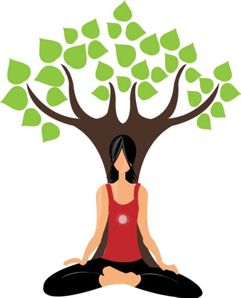 Roots Clipart Yoga Tree Pose Roots Yoga Tree Pose Transparent Free For