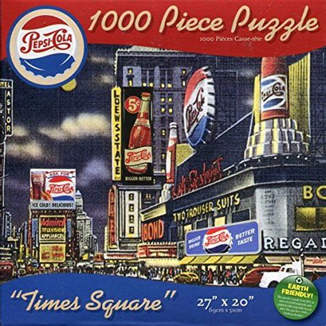 Pepsi Cola Times Square 1000 Piece Jigsaw Puzzle Karmin