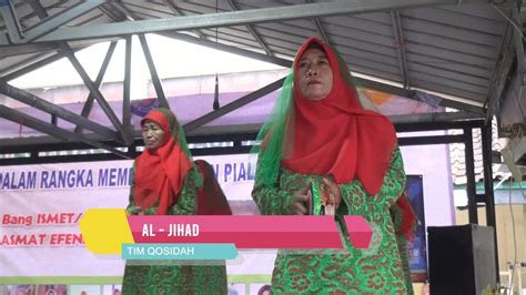 Penampilan Tim Qosidah Al Jihad Pada Festival Qosidah Cibitung 2022
