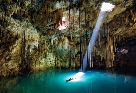 Yucatan Cave Lake Mexico Sacred Water Places To Visit
