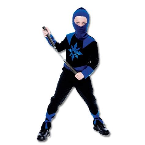 Blue Shadows Ninja Costume Kids Stealth Ninja Suit Childrens Ninja
