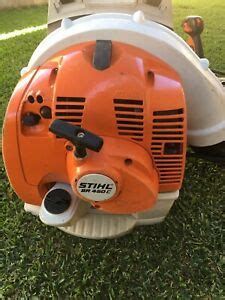 Get outdoors for some landscaping or spruce up your garden! Stihl BR450C Commercial Backpack Blower with electric start | Lawn Mowers | Gumtree Australia ...