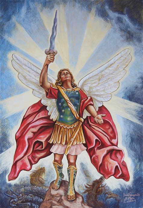 Saint Michael The Archangel Daniel Ponzanelli
