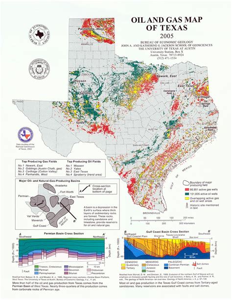 Map Of Drilling Rigs In Texas Printable Maps