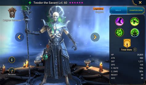 Teodor The Savant Hellhades Raid Shadow Legends