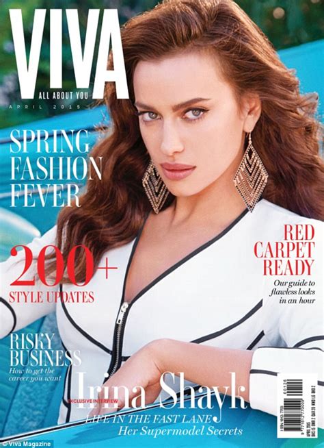 Irina Shayk On Her Trim Physique In Viva Fashion Shoot Daily Mail Online