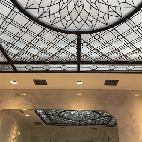 Hmh Architectural Metal And Glass Ceiling Design