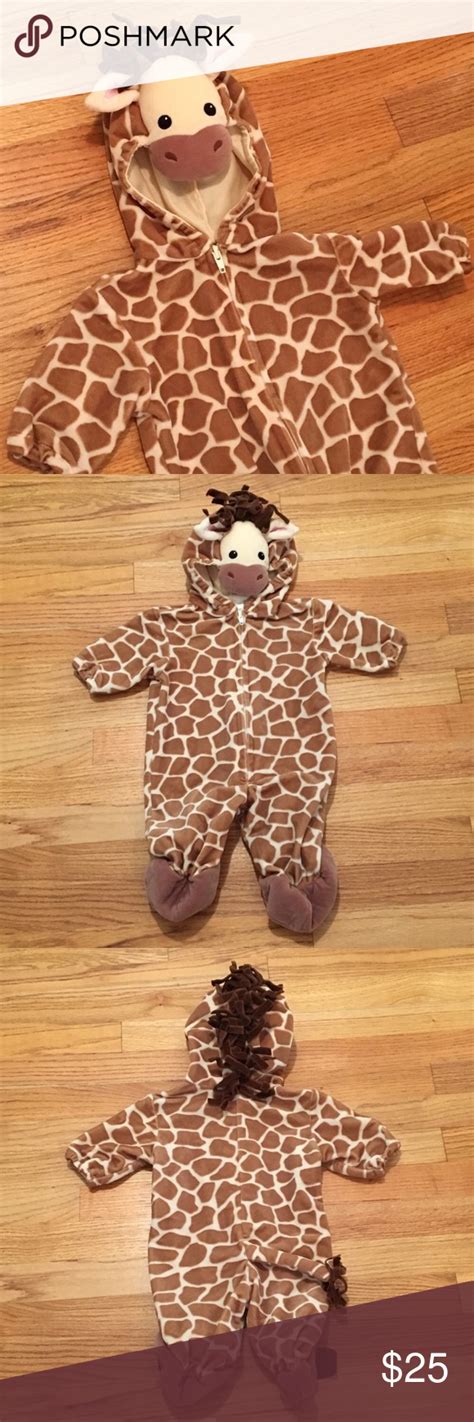 Toys R Us Giraffe Baby Costume 0 3 Mos Excellent Condition Simply