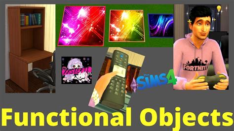 Cc Finds More Functional Objects The Sims 4 Youtube