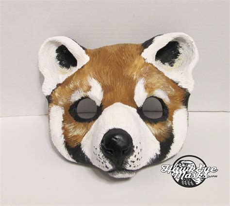 Red Panda Bear Mask Forest Animal Small Bear Mask Cute Animal