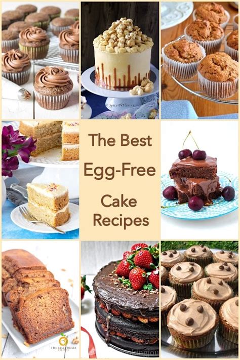Every egg heavy recipe in this ultimate list has 4+ eggs! The Best Egg-Free Cake Recipes | Tin and Thyme