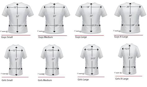 Sizing Positioning For T Shirts Customapparel Customtees Tshirts
