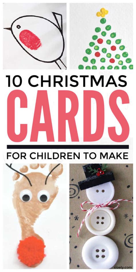 Christmas Cards Kids Can Make