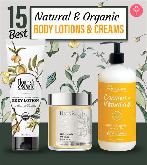 15 Best Organic Body Lotions And Creams To Keep The Skin Soft 2023