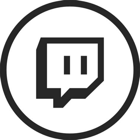 Download High Quality Twitch Logo Png Circle Transparent