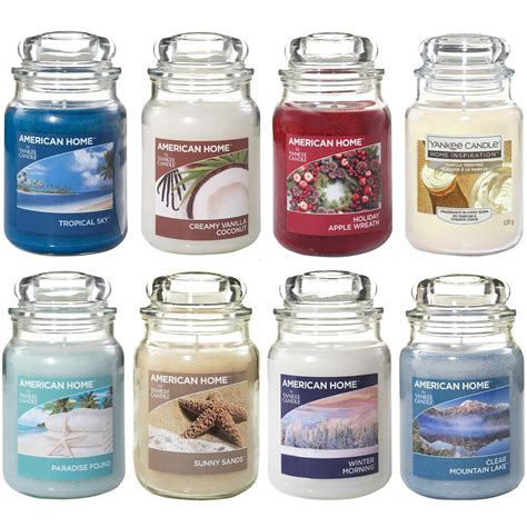 Yankee Candle Scented Fragrance Candles American Home 19oz Large Glass