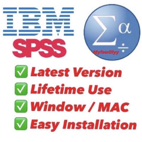 Ibm Spss 29 Statistics Windows Mac Version Lifetime With Easy
