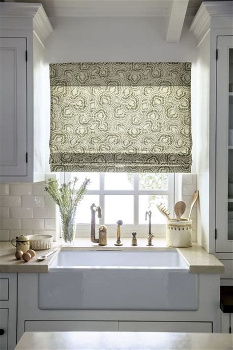 French door shades new touch to your interior : Smith & Noble Flat Fold Roman Fabric Shades - Traditional ...