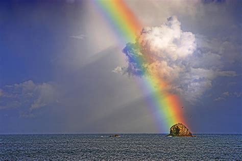 Rainbow On Birdrock St Lucia Photograph By Chester Williams