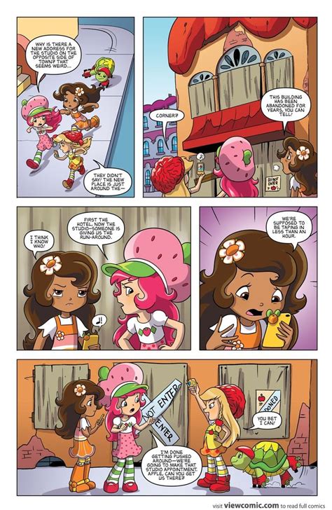 Comicpages Strawberry Shortcake Pictures Old Cartoons Comic Page Comics Online Queen Bees