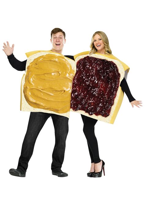 Peanut Butter And Jelly Couples Costume Funny Costumes Food Costumes
